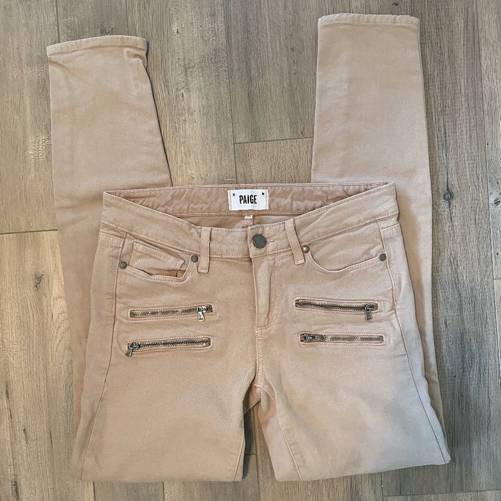 Paige Edgemont Ultra Skinny in Nude